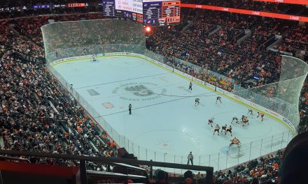 Philadelphia Flyers take on the Columbia Bluejackets