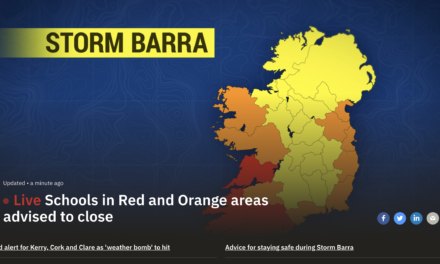 Weather Update – STORM BARRA CLOSURE